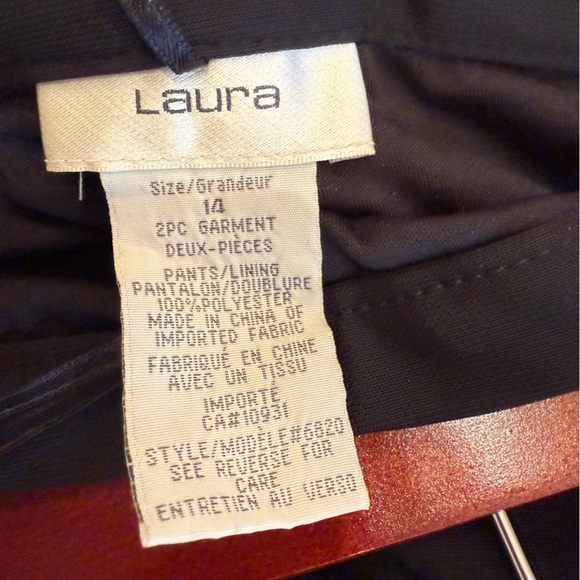 Laura Black and White Jumpsuit - Picture 7 of 8